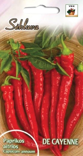 Paprikos aitriosios De Cayenne (Baltic)